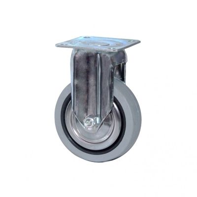 Ruota in gomma a piastra fissa ø 60 Ruota in gomma a piastra fissa ø 60