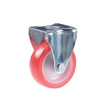 Ruota a piastra fissa in poliuretano ø 60 Ruota a piastra fissa in poliuretano ø 60
