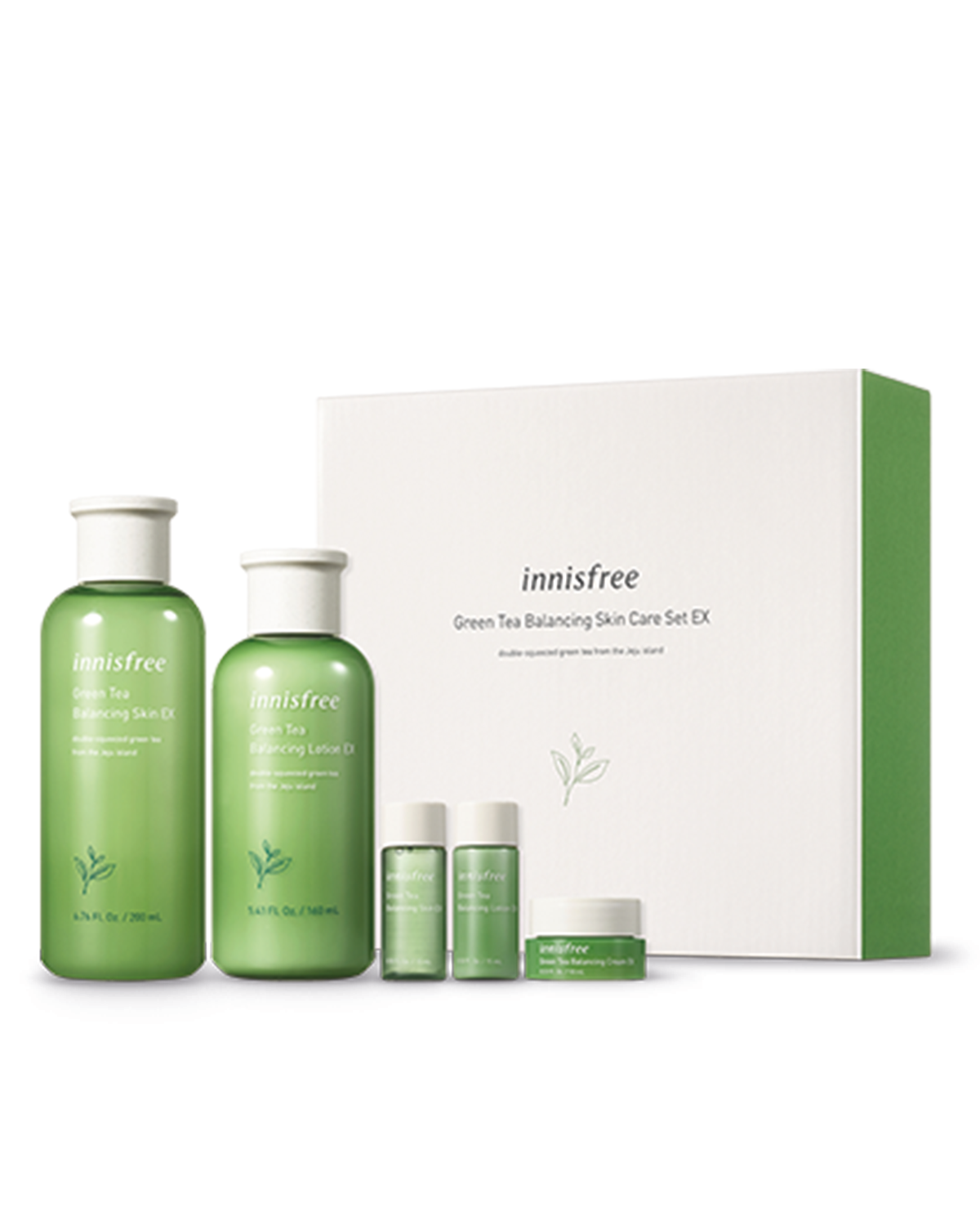 INNISFREE Green Tea Balancing Skin Care Set EX
