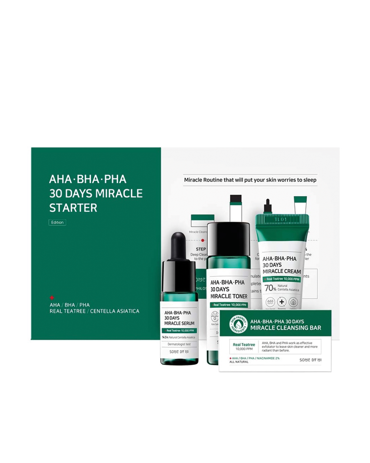 SOME BY MI AHA BHA PHA 30 Days Miracle Starter Kit Edition 1 Pack 4 Items