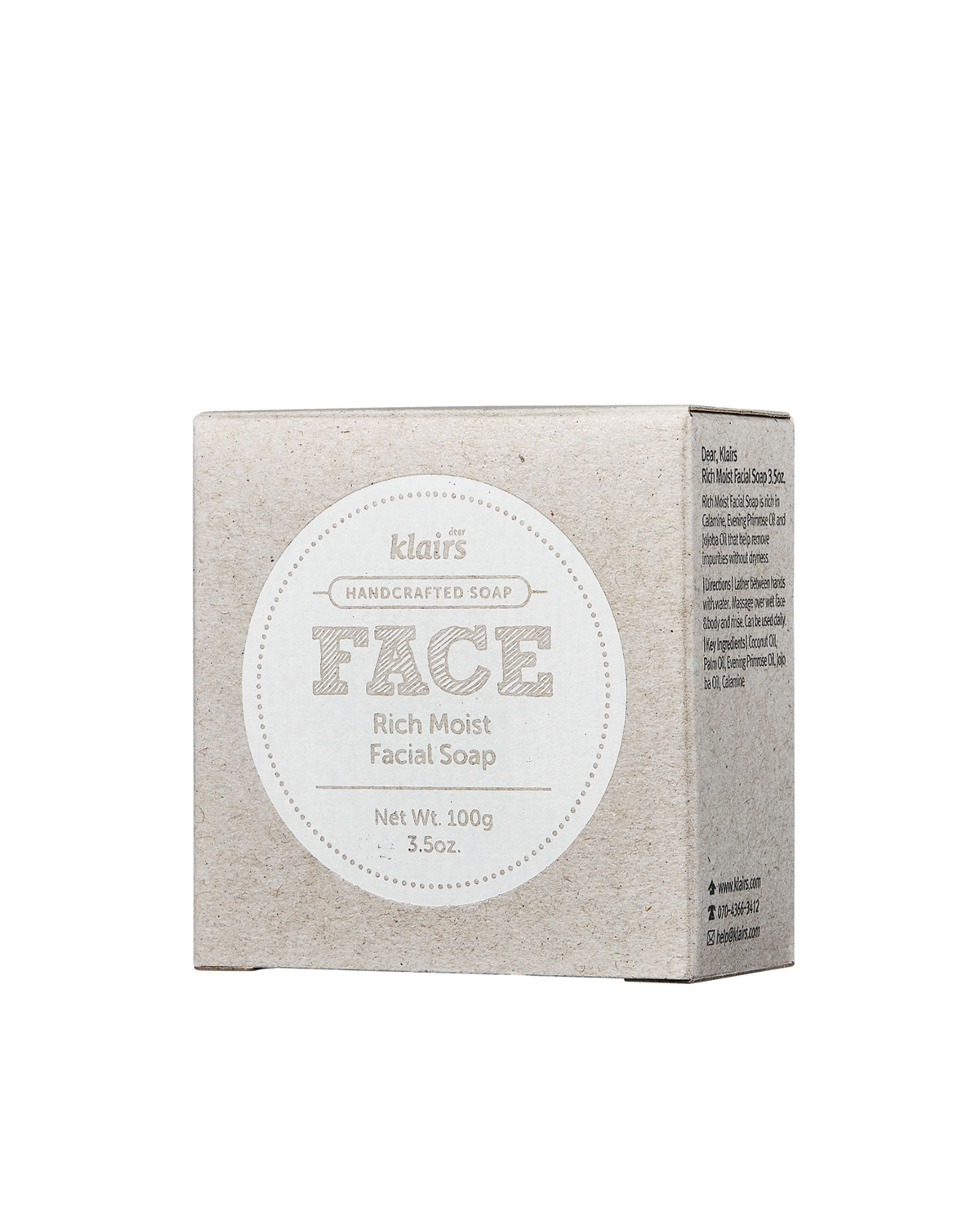 KLAIRS Rich Moist Facial Soap 100g