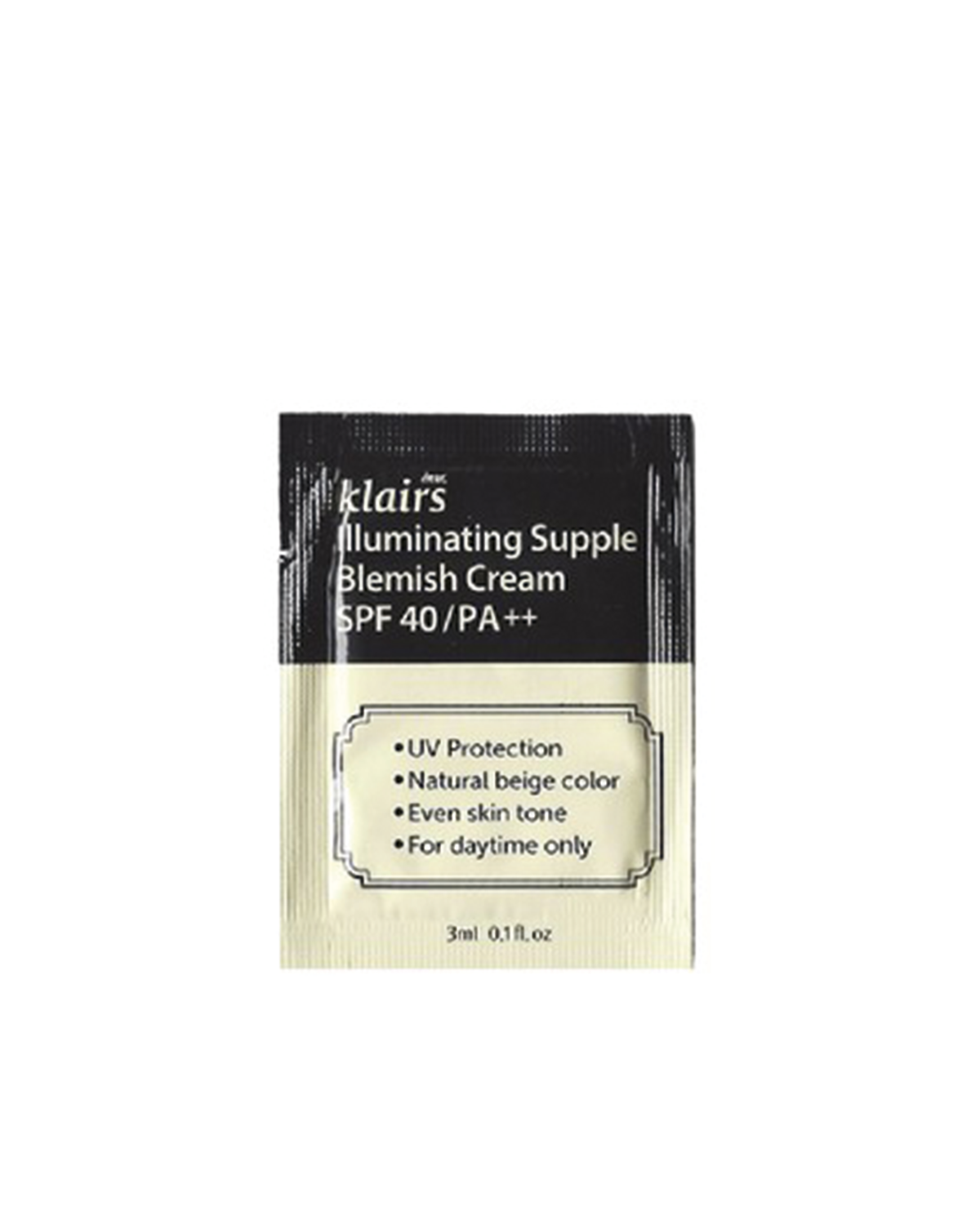 KLAIRS Illuminating Supple Blemish Cream SPF40 PA++ Sample 3 ml