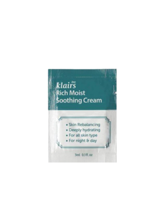 KLAIRS Rich Moist Soothing Cream Sample 3 ml