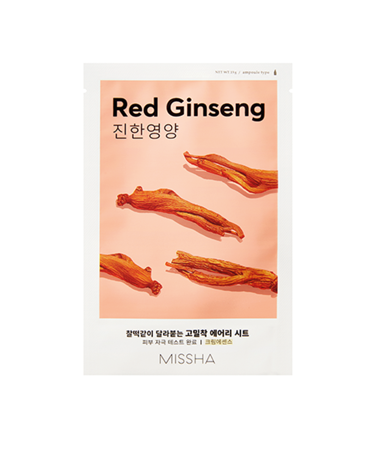MISSHA Airy Fit Sheet Mask RED GINSENG 19g