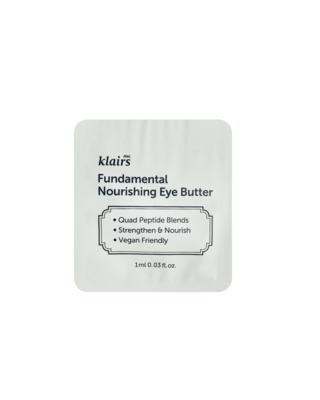 KLAIRS Fundamental Nourishing Eye Butter Sample 1ml