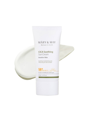 MARY&MAY Cica Soothing Sun Cream SPF50+ PA++++ 50 ml