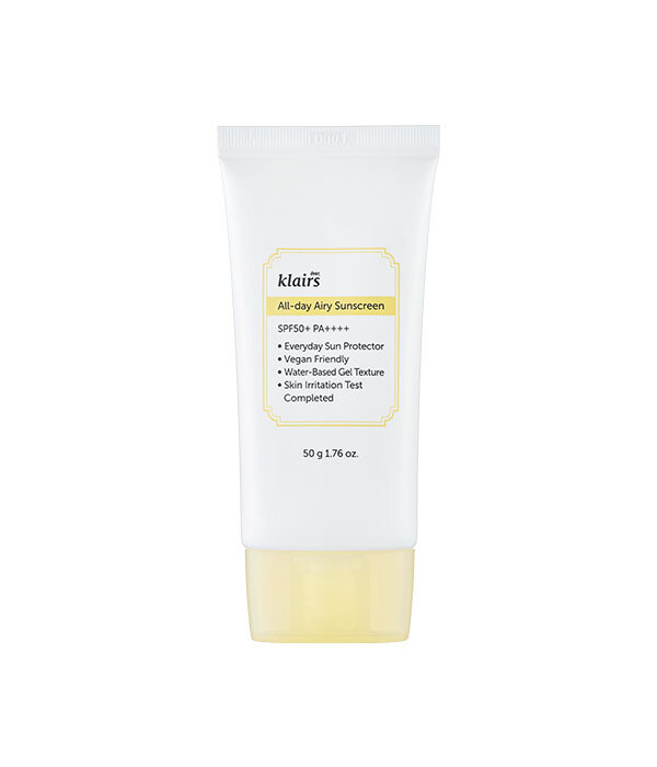 KLAIRS All-day Airy Sunscreen SPF 50+ PA++++ 50 ml