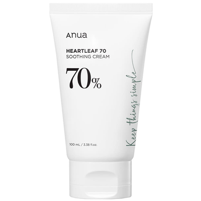 Anua Heartleaf 70% Cream Soothing 100ml