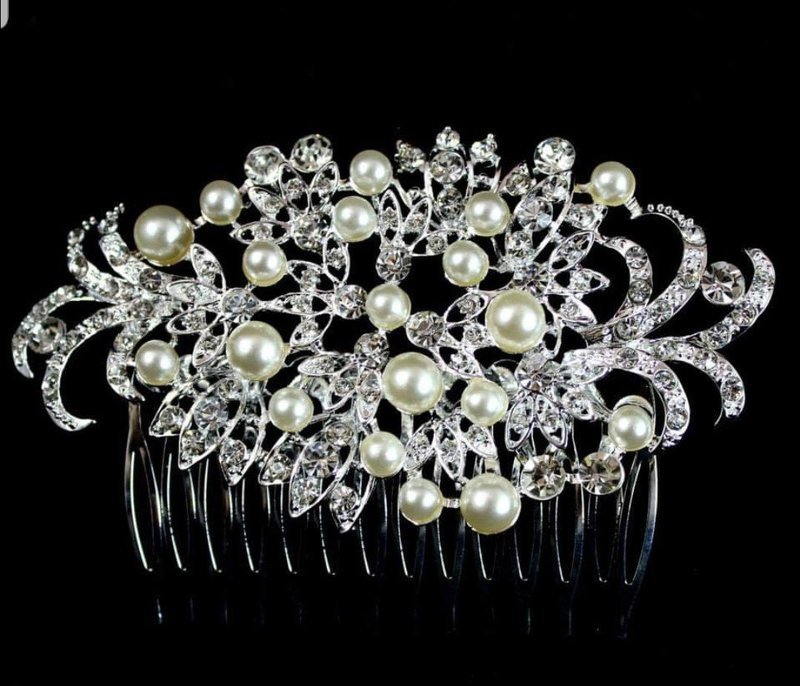 Pearl Bridal Comb