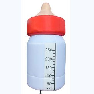 Opblaas Fles 3D