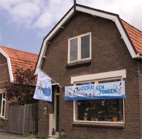 Gevel banner (huur)