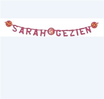 Letterlijn Sarah gezien
