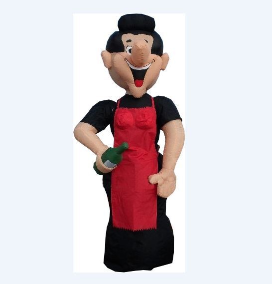Opblaas Sarah 3D