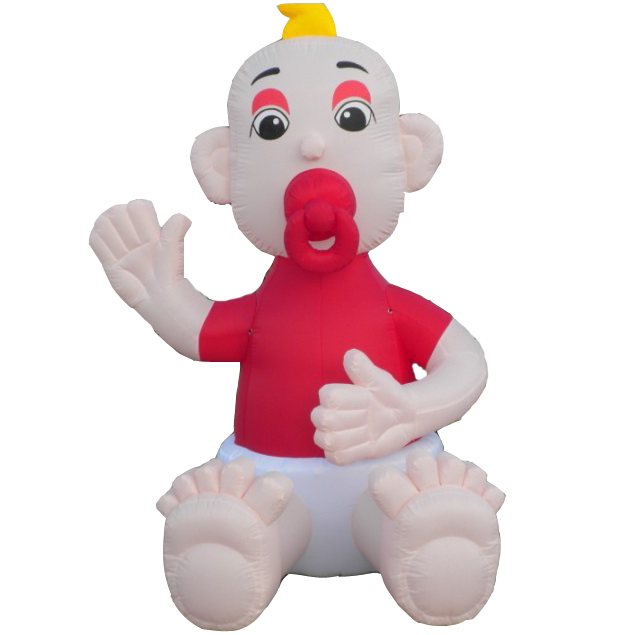 Twente opblaas baby 3D