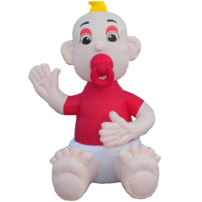 Twente opblaas baby 3D