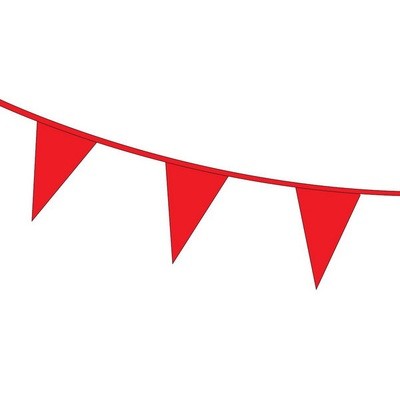 Vlaggenlijn Rood 10 meter