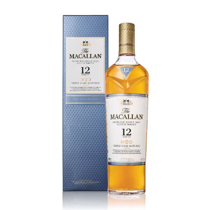 Macallan '12 Years Old Triple Cask' Single Malt Whisky