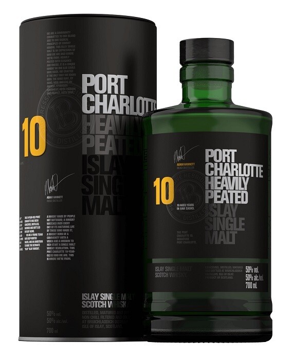 Port Charlotte '10 Years Old Heavily Peated' Islay Single Malt Whisky