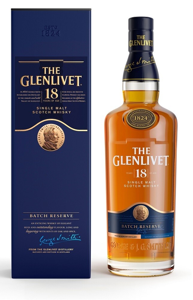 The Glenlivet '18 Years Old' Single Malt Scotch Whisky