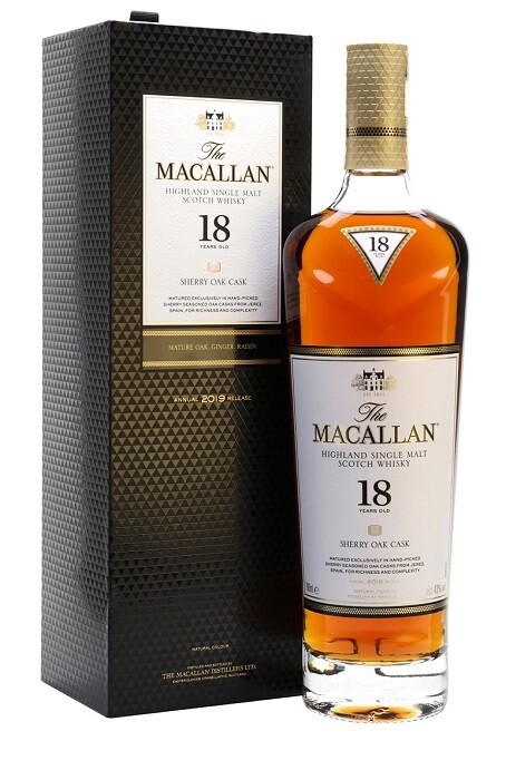 Macallan 18 Years Old Sherry Cask Single Malt Whisky