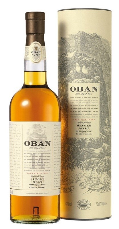 Oban '14 Years Old' Single Malt Scotch Whisky