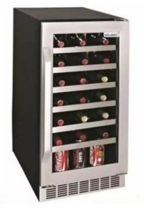 Grubel Wine Cabinet - 34 Bottles - Single Temperature (GWC-ST34SS)