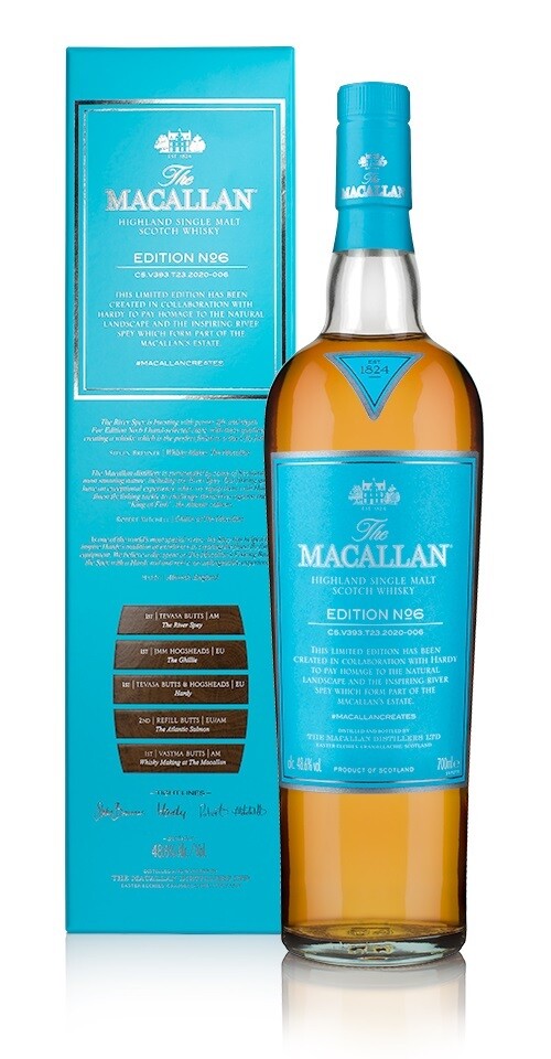 2 Btl Pack Macallan Edition No6 Whisky Camus Xo Elegance Cognac