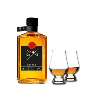(Free Nosing Glasses) Kamiki 'Intense Wood' Blended Whisky (500ml)