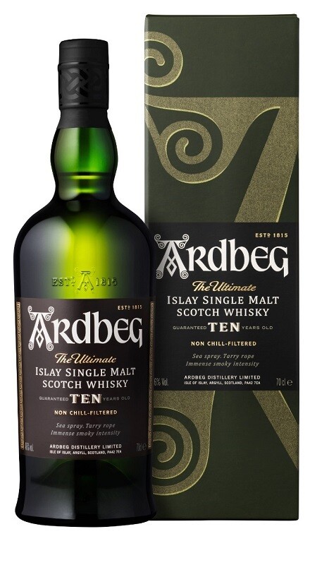 Ardbeg '10 years Old' Single Malt Scotch Whisky