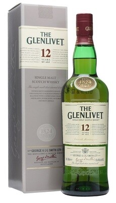 The Glenlivet '12 Years Old' Single Malt Scotch Whisky