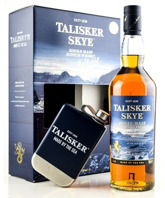 Talisker 'Skye' Single Malt Scotch Whisky (Limited Edition Gift Pack with Flask)