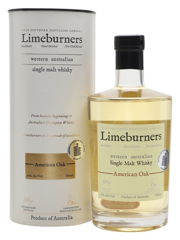 Limeburners Western Australian 'American Oak' Single Malt Whisky