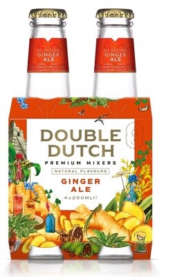 Double Dutch Ginger Ale (4 x 200ml bottle)