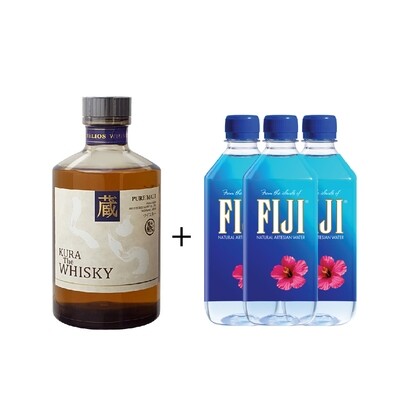 (Free 3 Fiji Water) Kura 'Pure Malt' Blended Whisky