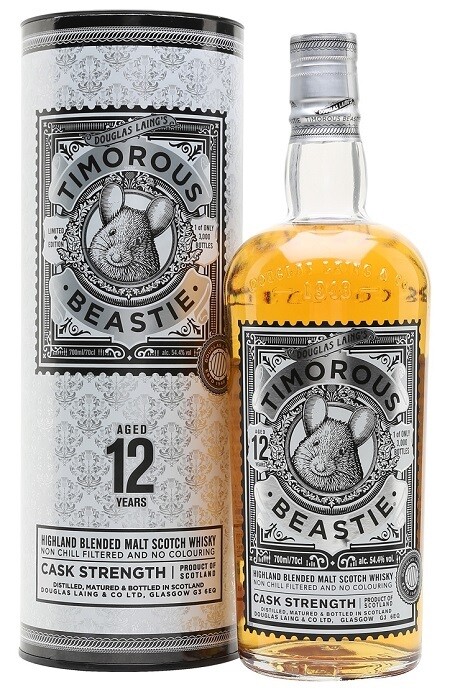 Timorous Beastie '12 Years - Cask Strength' Highland Blended Malt Scotch Whisky