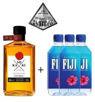 (Free 3 Fiji Water) Kamiki 'Blended Malt' Whisky (500ml)