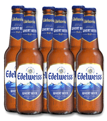 Edelweiss White Beer (6 x 330ml bottle)
