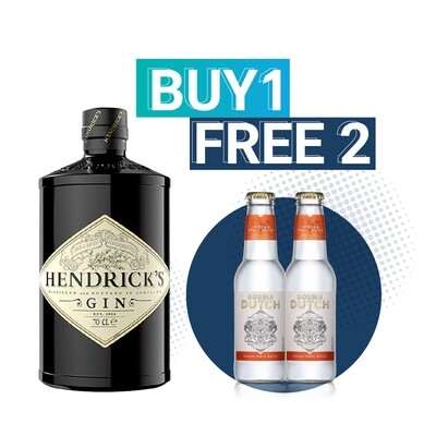 (Free 2 Double Dutch Indian Tonic) Hendrick's Gin