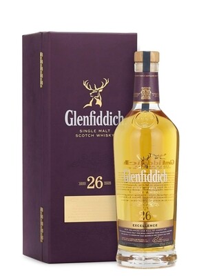 Glenfiddich '26 Years Old - Excellence' Single Malt Scotch Whisky