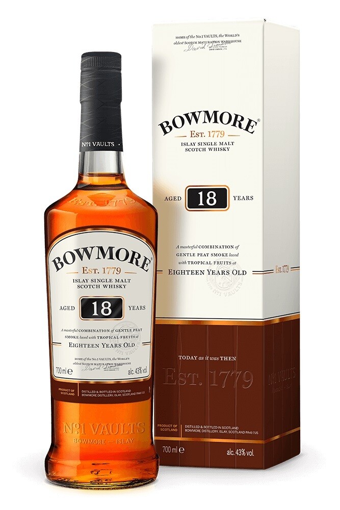Bowmore '18 years Old' Single Malt Scotch Whisky