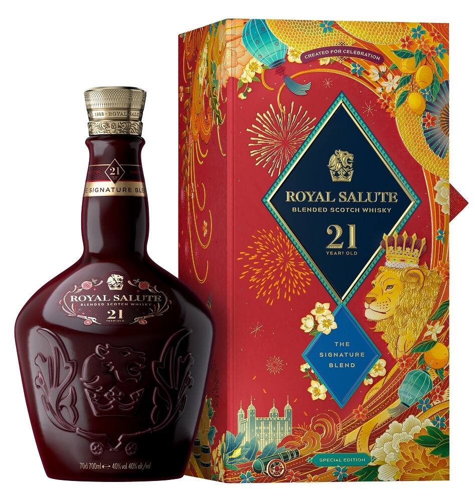 Royal Salute '21 Years Old - The Signature Blend' Scotch Whisky (2022 CNY Limited Edition)