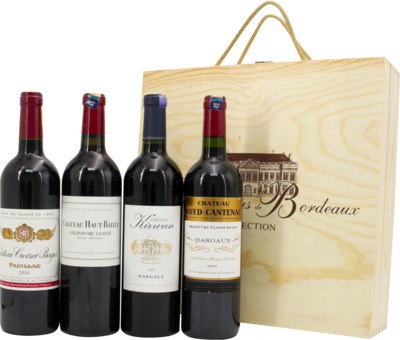 (Free Collector Wooden Box) Grand Crus Classe 4-Btl Collection - 2010