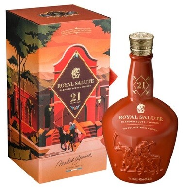 Royal Salute '21 Years Old - The Signature Blend' Scotch Whisky (The Polo Estancia Limited Edition)