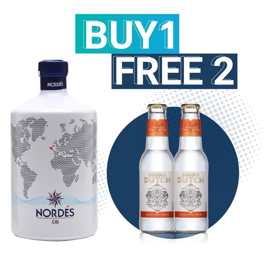 (Free 2 Double Dutch Indian Tonic) Nordes Galician Gin