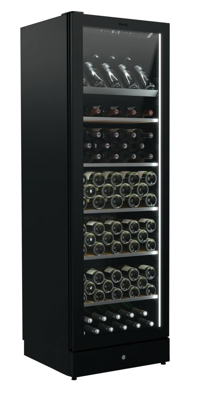 Vintec 'Premium Series' Wine Cabinet - 198 bottles - Single/Multi Temperature (VWM198SBA-R)