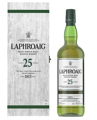 Laphroaig '25 Years Old' Single Malt Scotch Whisky (2020 Limited Release)