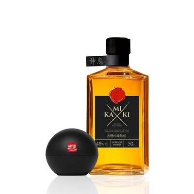 (Free Iceball maker)Kamiki 'Intense Wood' Blended Whisky (500ml)