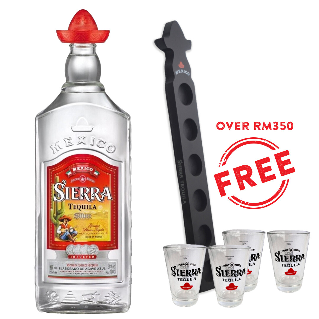 Sierra 'Silver' Tequila (1,000ml Bottle)