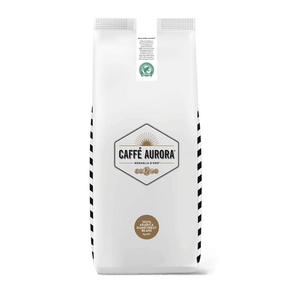 Caffe Aurora 'Rainforest Blend' Coffee Beans (1kg Pack)