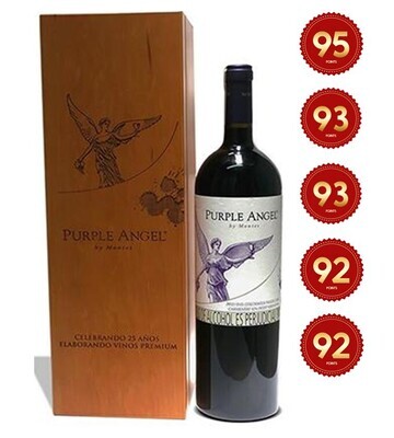 Montes ‘Purple Angel’ 2012 (Magnum 1,500ml with Limited Edition Wooden Box)